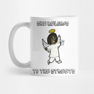 Belongs to the Streets Hip Hop Future Culture Tee Mug